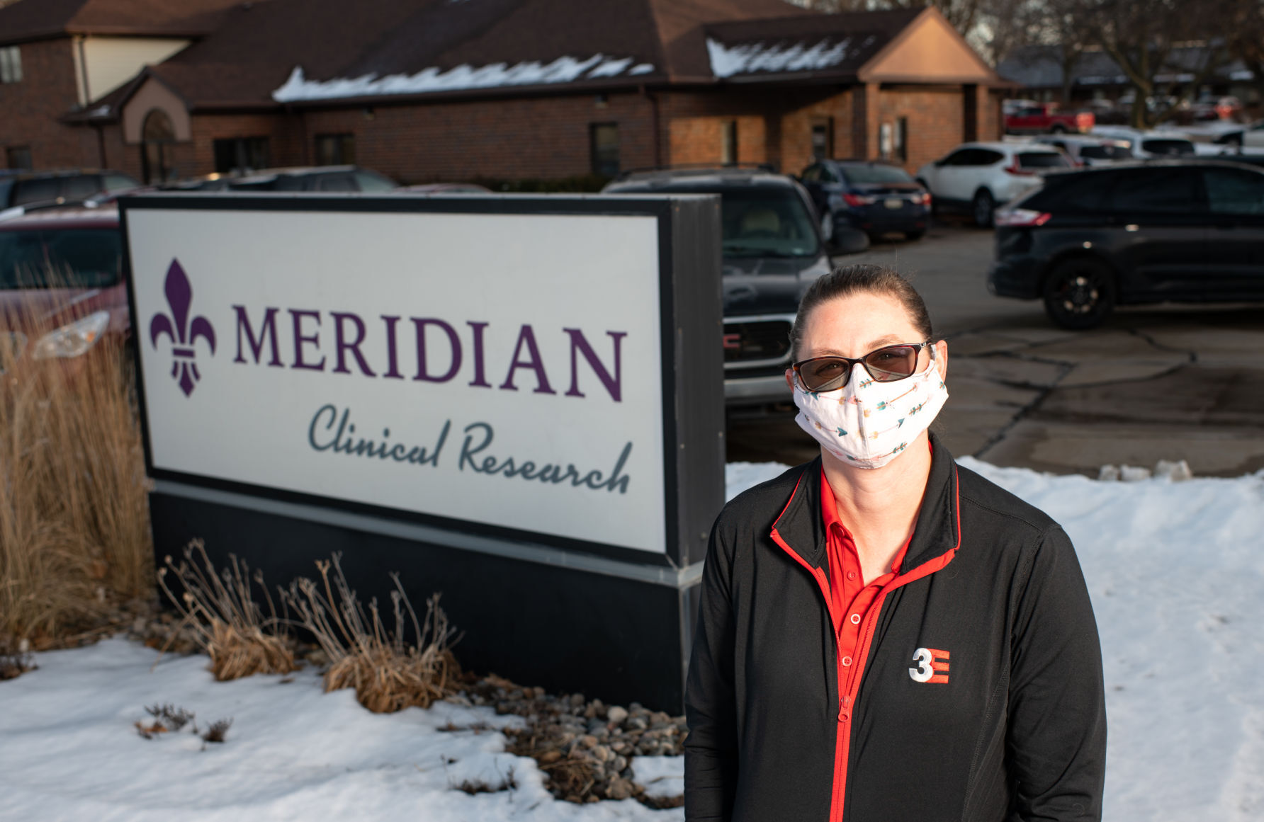 COVID-19 vaccine trial participant Jessica Stultz